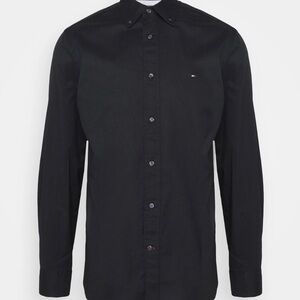 Tommy Hilfiger Men's Classic Black Casual Shirt
